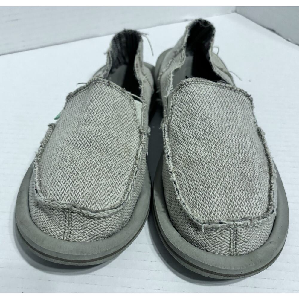 Sanuk Donna Women's 6 Natural Hemp Slip-On Shoes SWF1160 Sidewalk Surfer